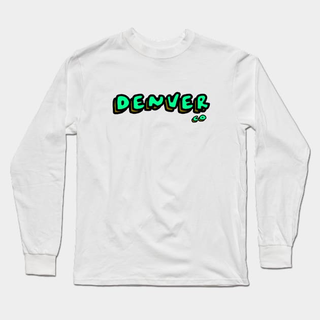 Denver Long Sleeve T-Shirt by eddien